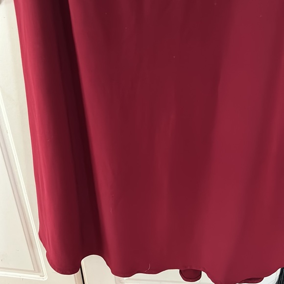 ELLIE WILDE BY MON CHERI💫Burgundy Twilight Prom & Pageants 2 Piece Set EW118050 - Picture 7 of 16